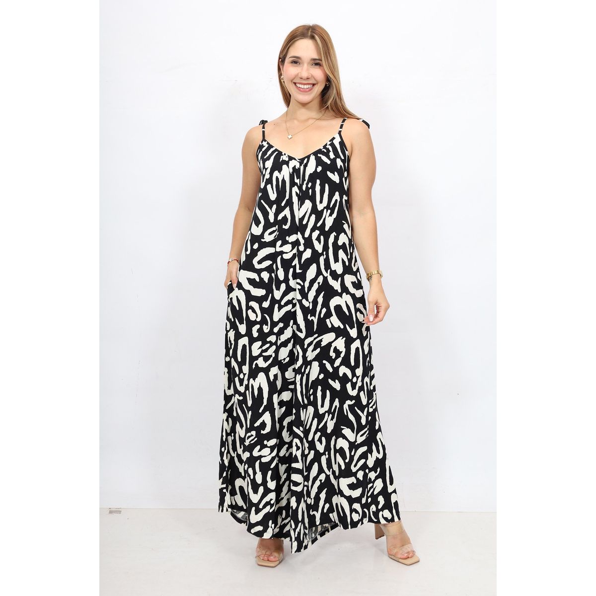 GENERICO - Enterizo palazzo casual mujer