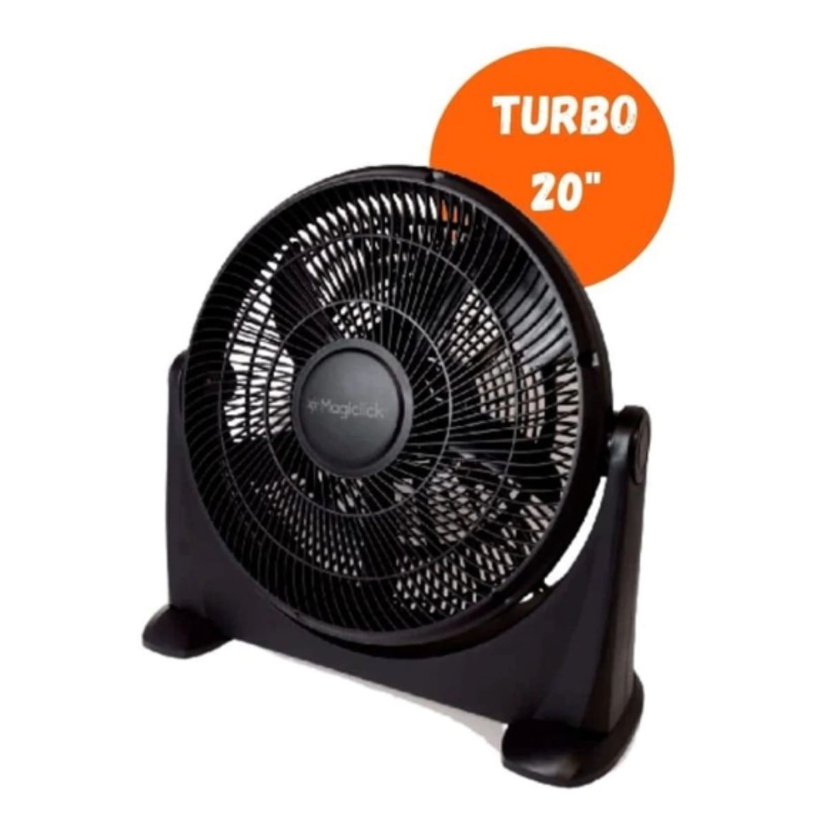 GENERICO - Ventilador  de Piso 20" KYT-50-3 Negro 45 W