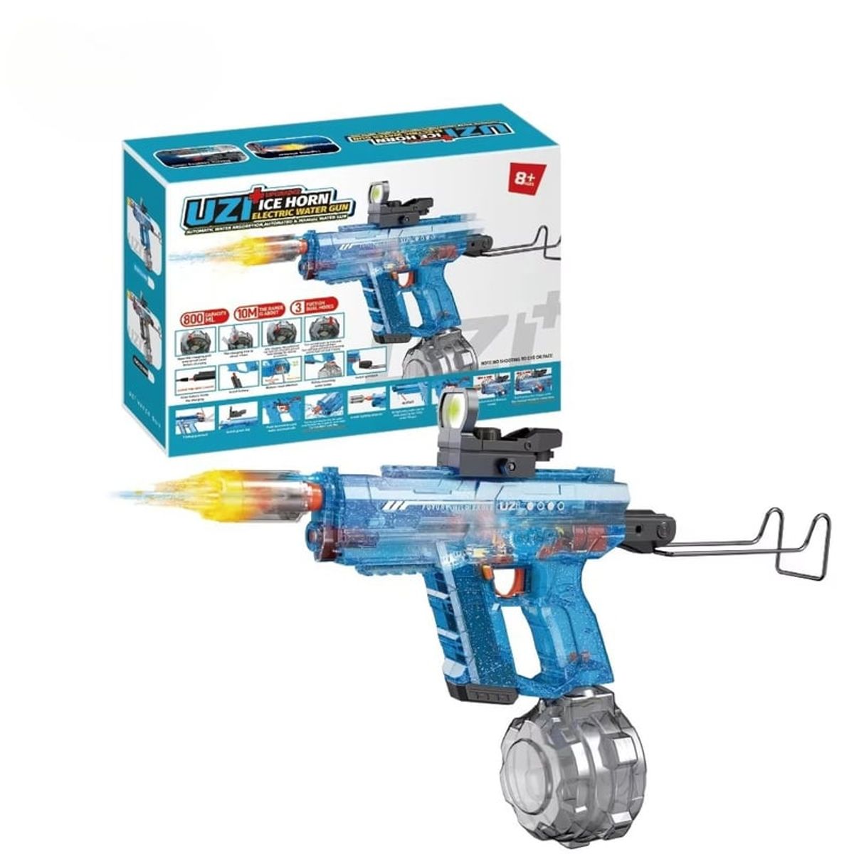 GENERICO - UZI de agua automatica con MIRA Y DOBLE FUNCION