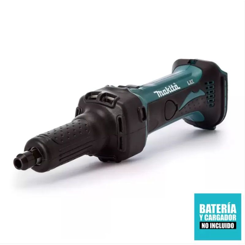 MAKITA - Esmeril Recto 18V  14 26000 RPM Sin Baterías  Sin Cargador