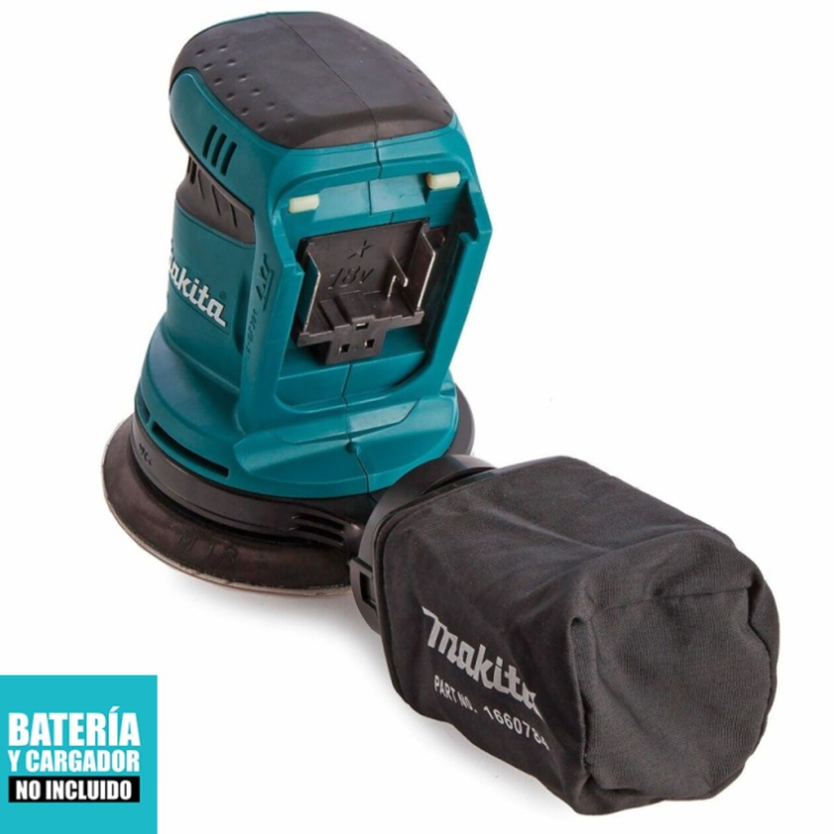 MAKITA - Lijadora Excéntrica 5 18V LXT Baretool Makita DBO180Z