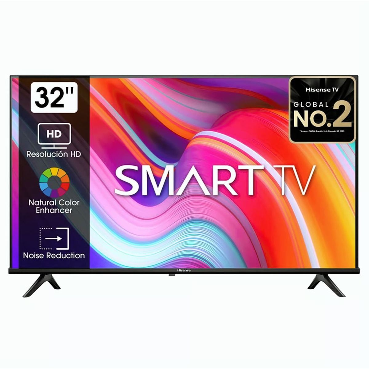 HISENSE - Televisor Hisense 32 Smart TV LED HD 32A4K