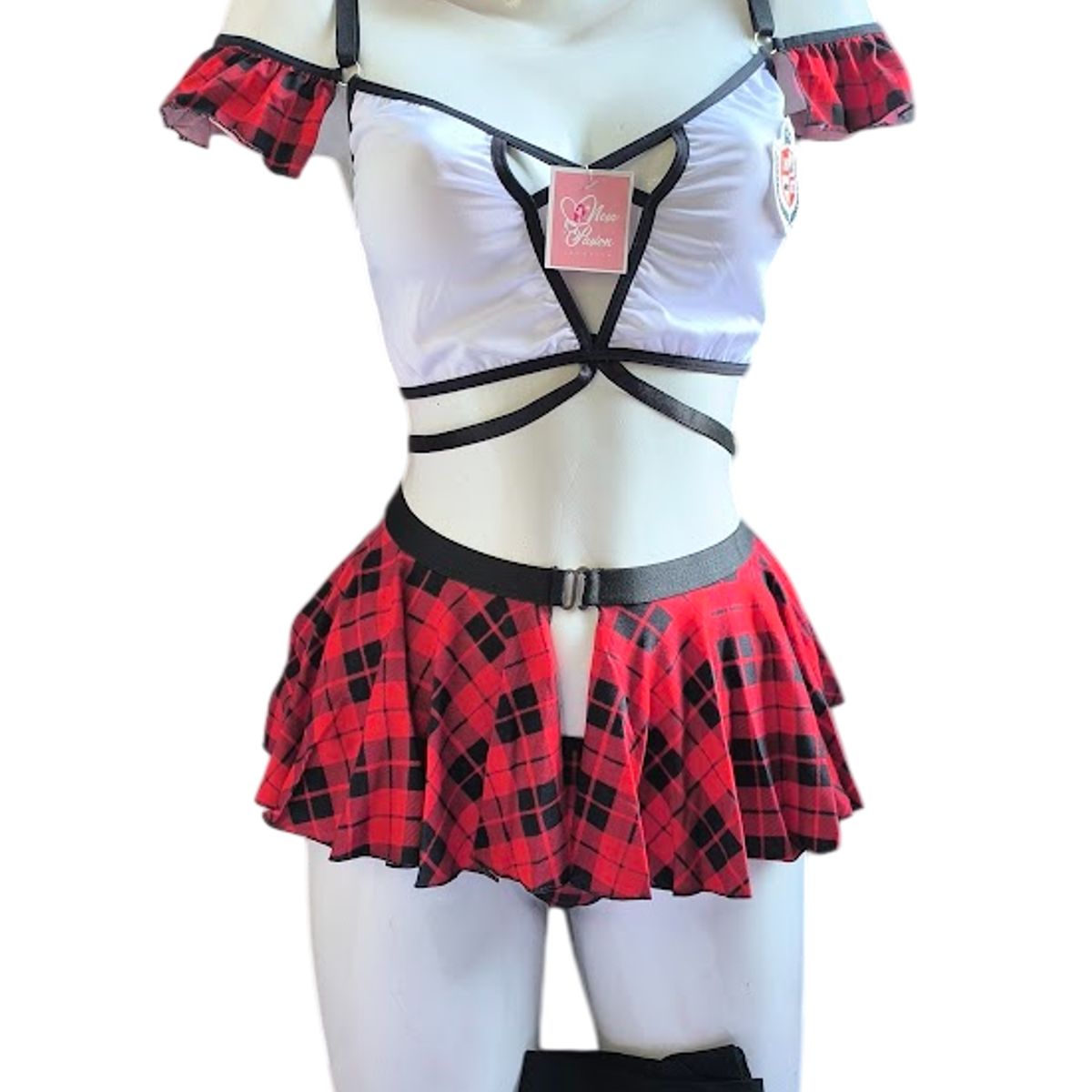 GENERICO - LENCERIA DISFRAZ COLEGIALA SEXY