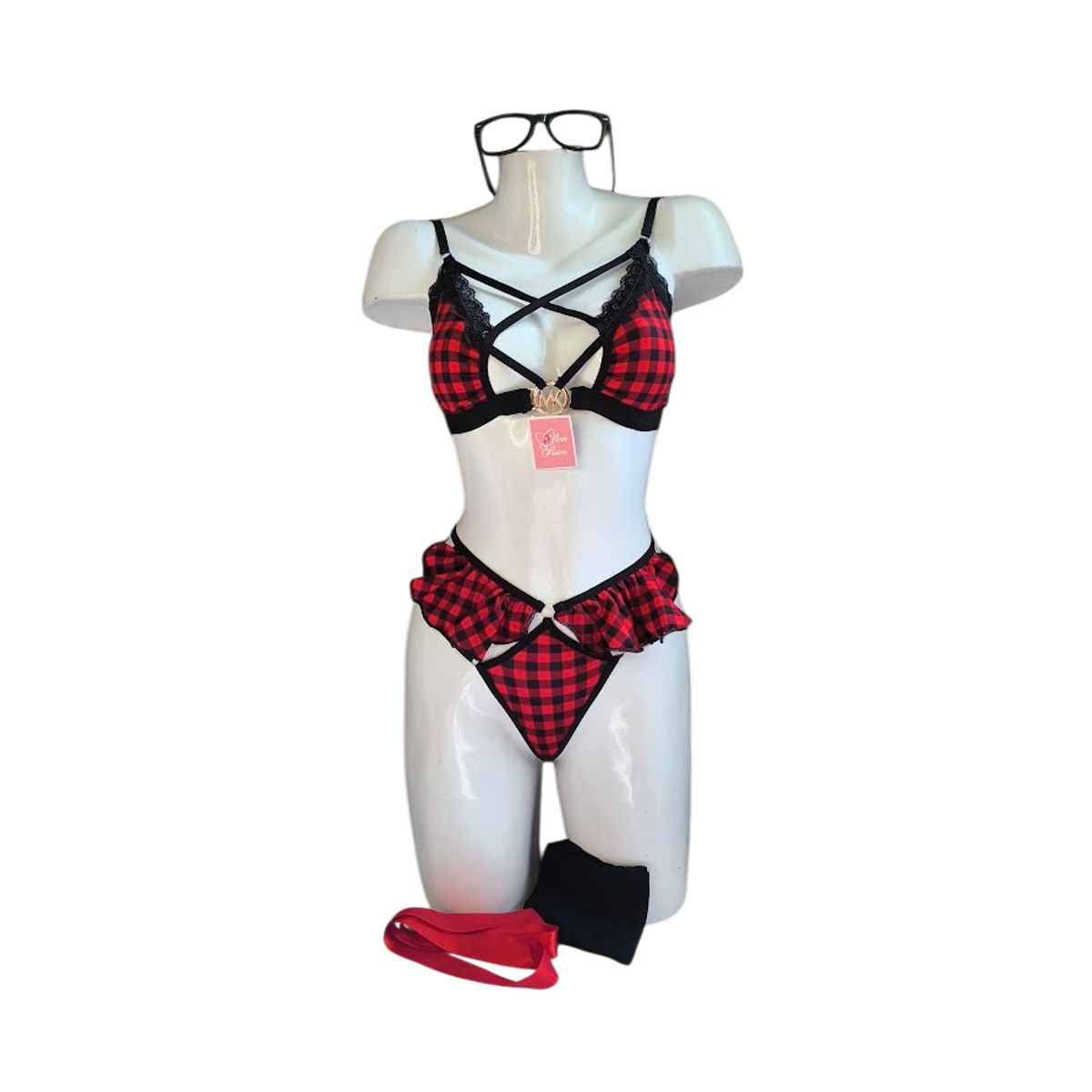 GENERICO - DISFRAZ COLEGIALA LENCERIA SEXY