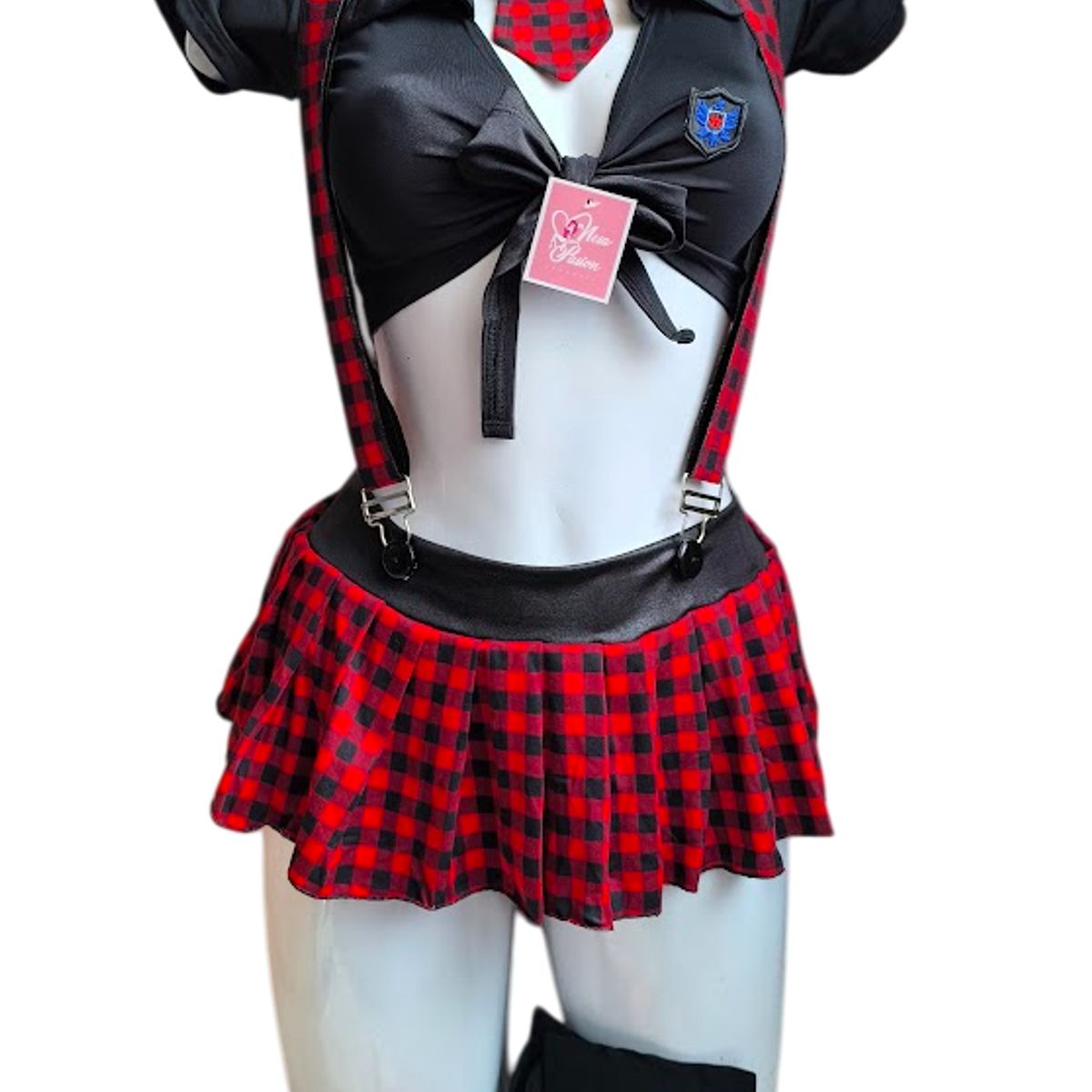 GENERICO - DISFRAZ COLEGIALA LENCERIA SEXY