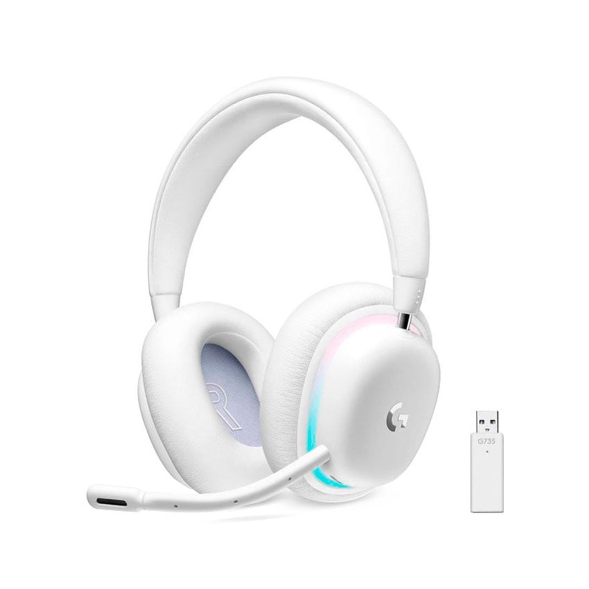 LOGITECH - Logitech G735 LIGHTSPEEDBLUETOOTH RGB Auriculares Gaming Inalámbricos