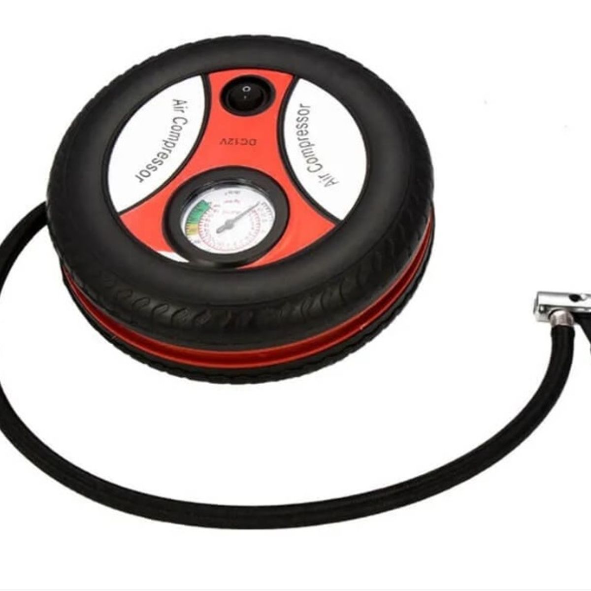 GENERICO - MINI COMPRESOR INFLADOR DE LLANTAS PARA AUTOS