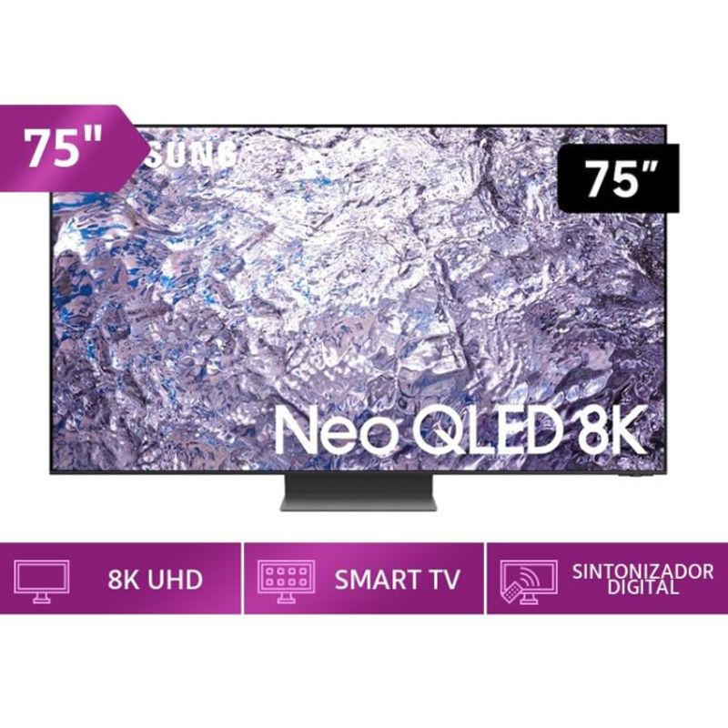 SAMSUNG - Televisor SAMSUNG  75" Neo QLED 8K Mini LED QN75QN800CGXPE
