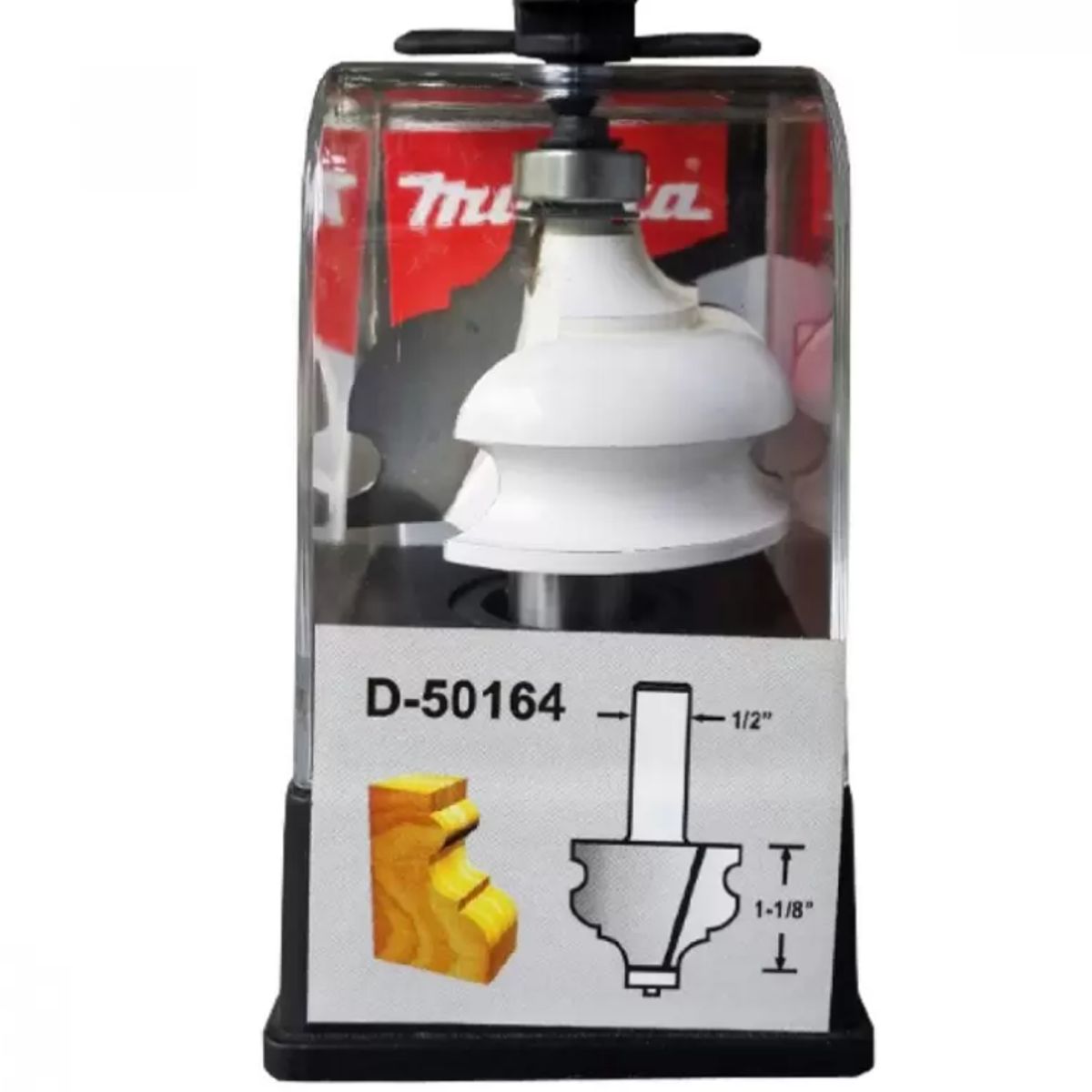 MAKITA - Fresa Moldura Especial 1/2" x 1 3/4" con Rodaje