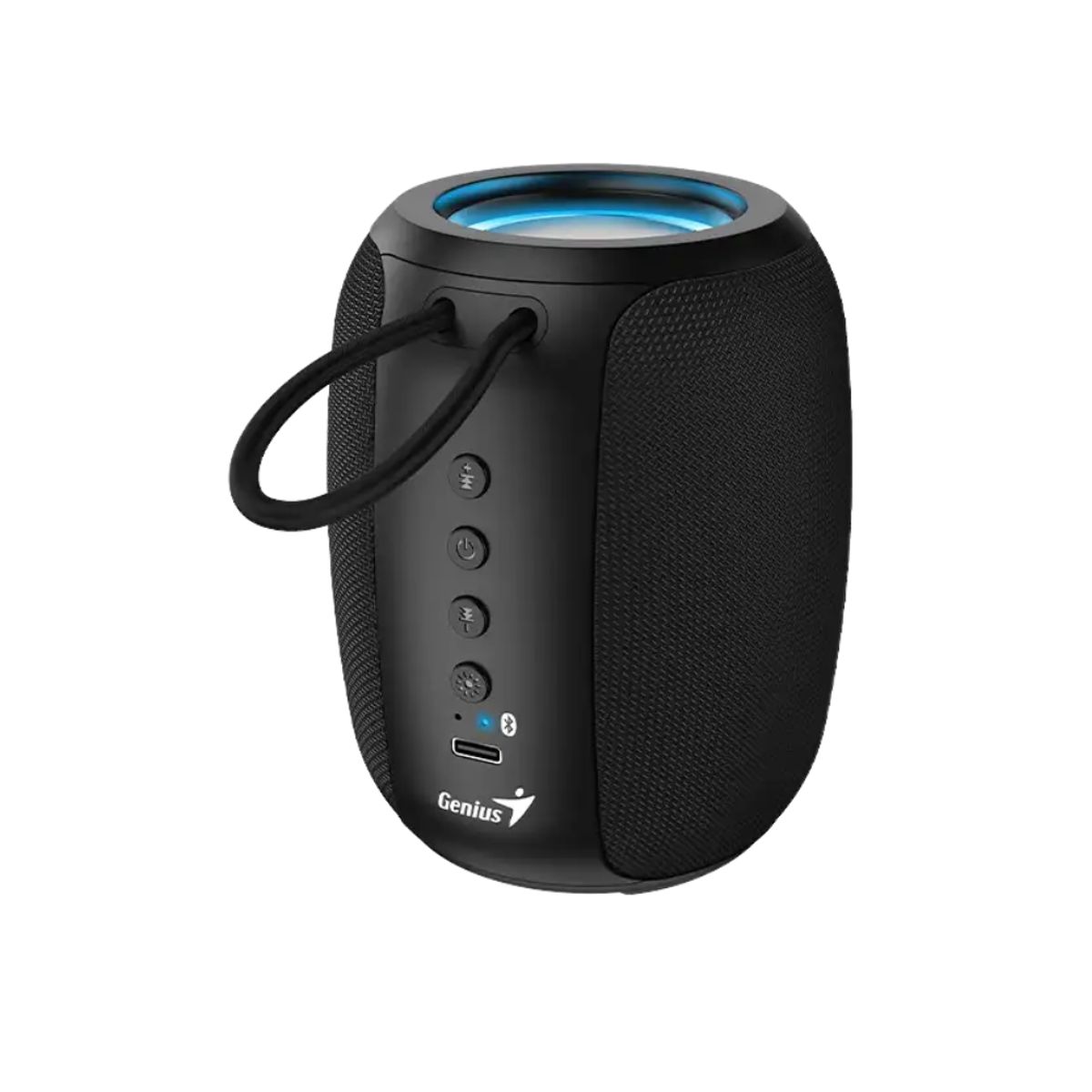 GENIUS - PARLANTE GENIUS SP-915 BLUETOOTH 5W 6H MIC AI COPILOT RGB NEGRO