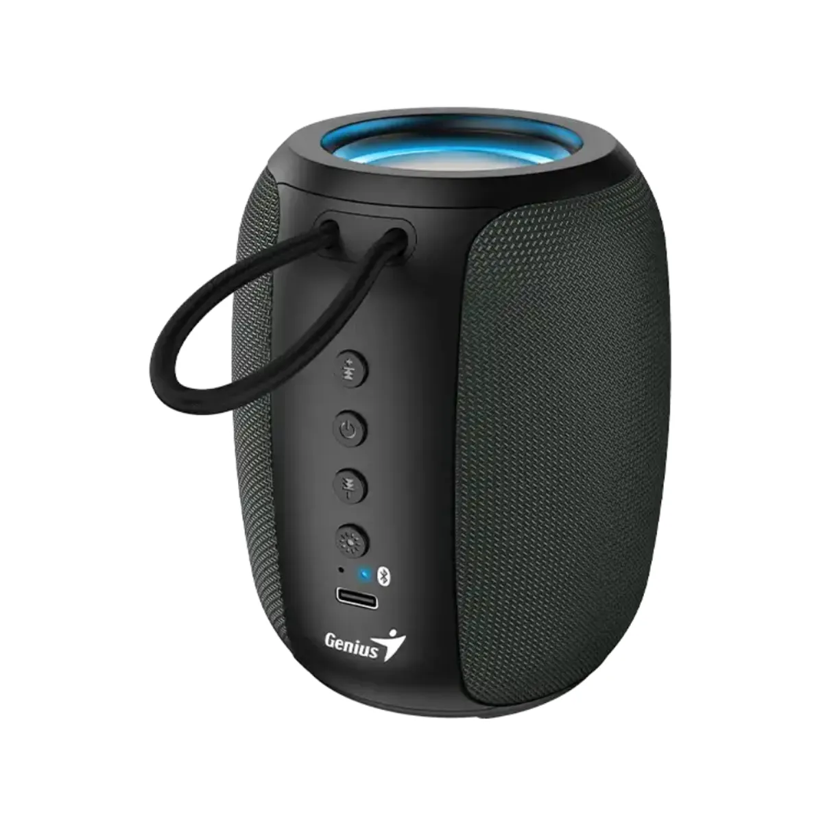 GENIUS - PARLANTE GENIUS SP915BT BLUETOOTH 5W 6H MIC AI COPILOT RGB NEGRO GRIS