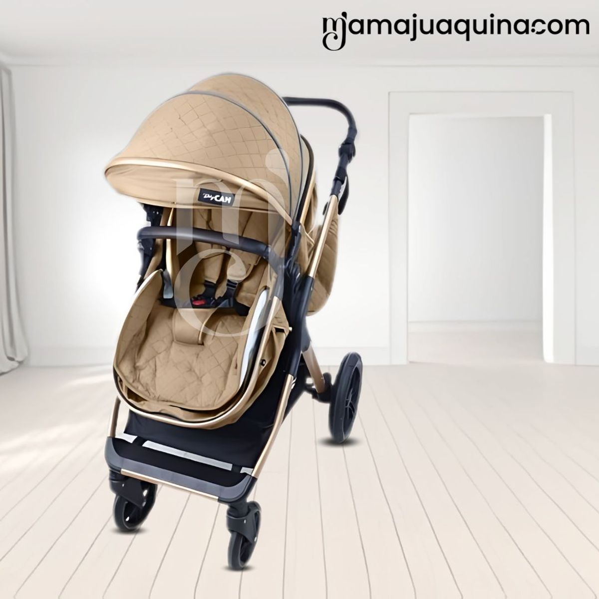 KIDS - Coche Moisés de Lujo «NAPOLY» Edición Limitada Beige