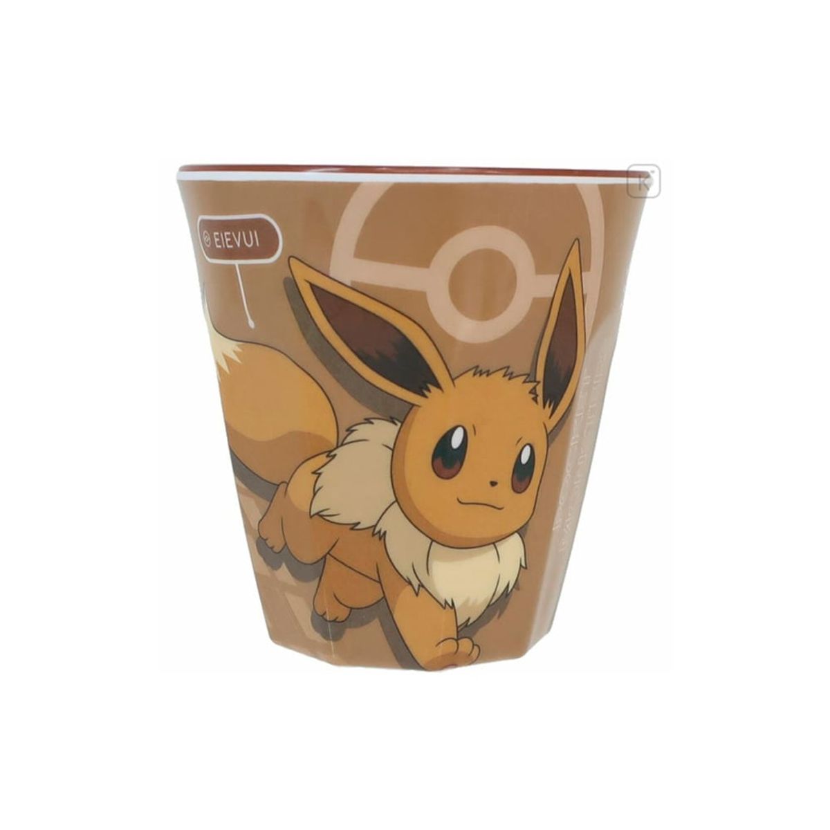 POKEMON - Pokemon Vaso Melamine Ts Factory Eevee Japon