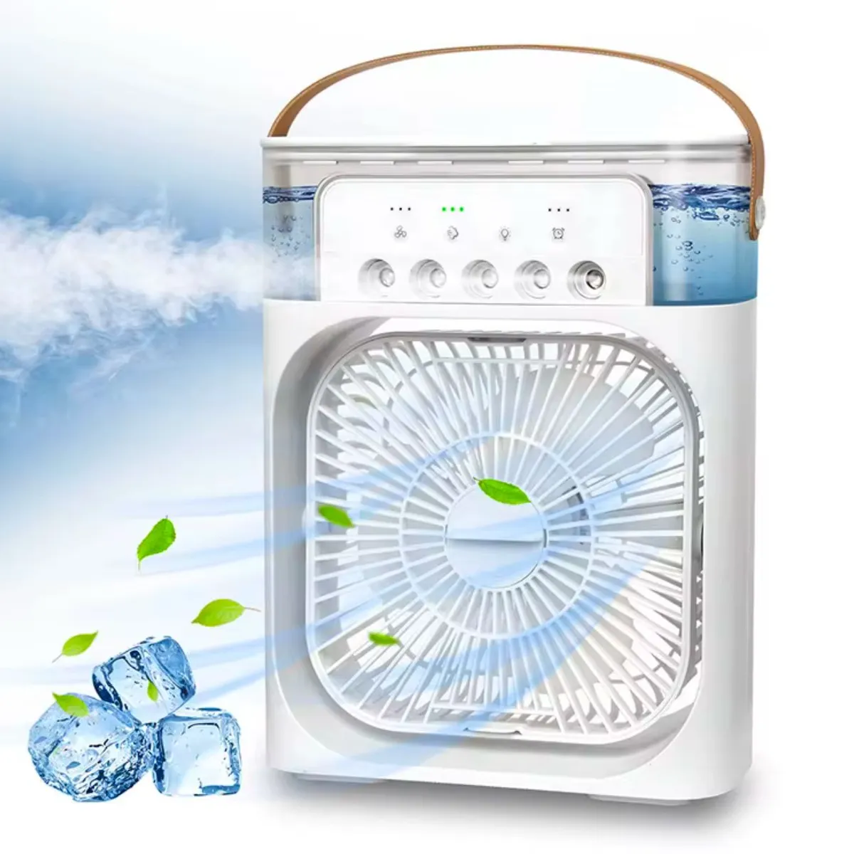 GENERICO - Ventilador Con Humificador Y Enfriador Aire Acondicionado