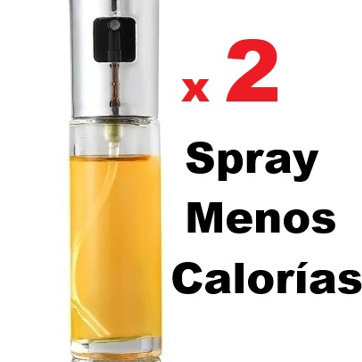 GENERICO - Duo Spray Rociador de Aceite Vinagre Aceitero Pulverizador Elegante
