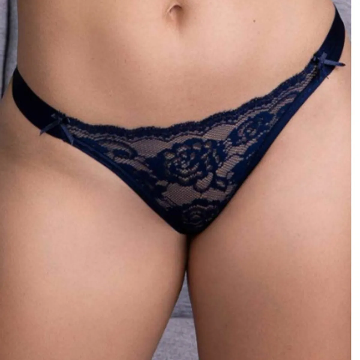 GENERICO - 3 Trusas de Algodón Delantero en encaje Tallas S Calzones Bikini