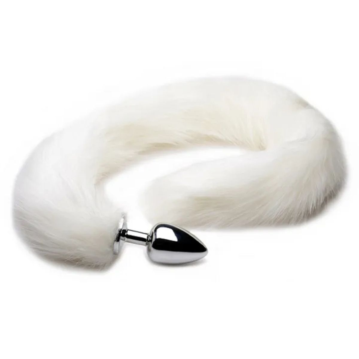 GENERICO - PLUG ANAL COLA BLANCO