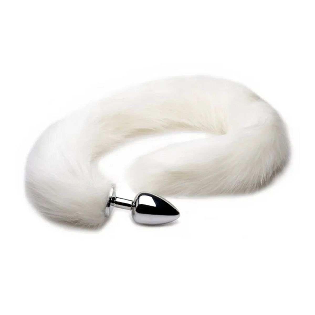 GENERICO - PLUG ANAL COLA BLANCO