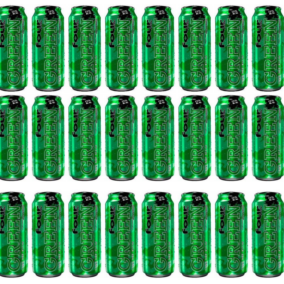 GENERICO - Four Loko Green Lata 473ML - 24 UND