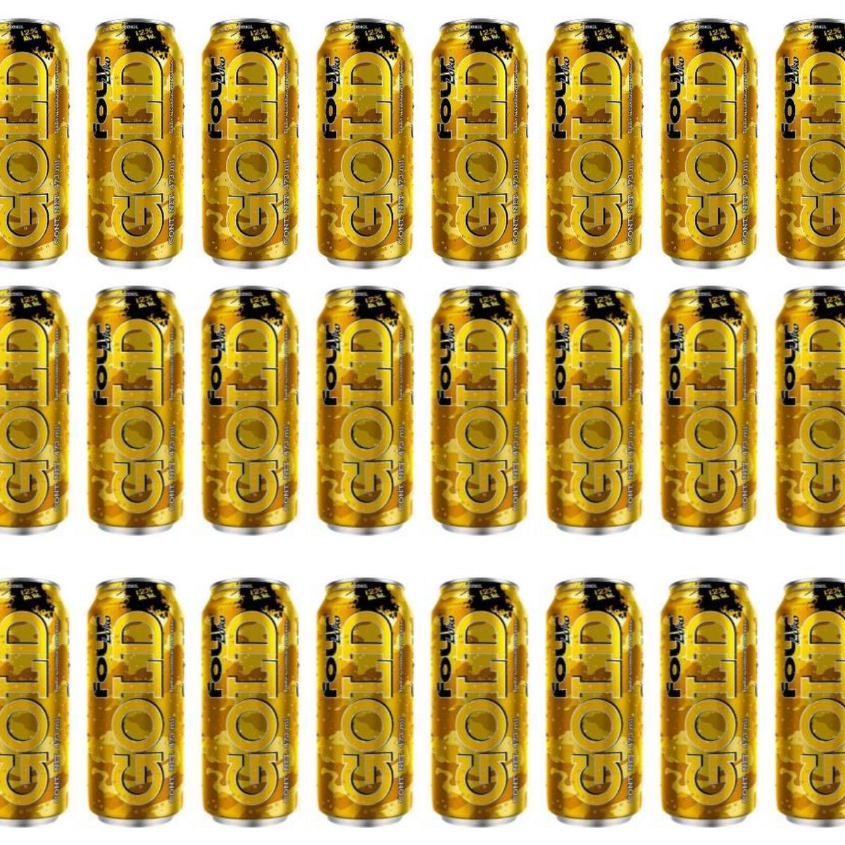 GENERICO - Four Loko Gold Lata 473ML - 24 UND