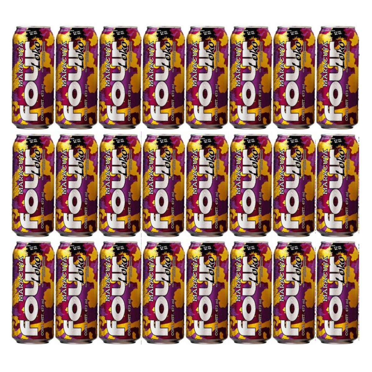 GENERICO - Four Loko Maracuya Lata 473ML - 24 UND