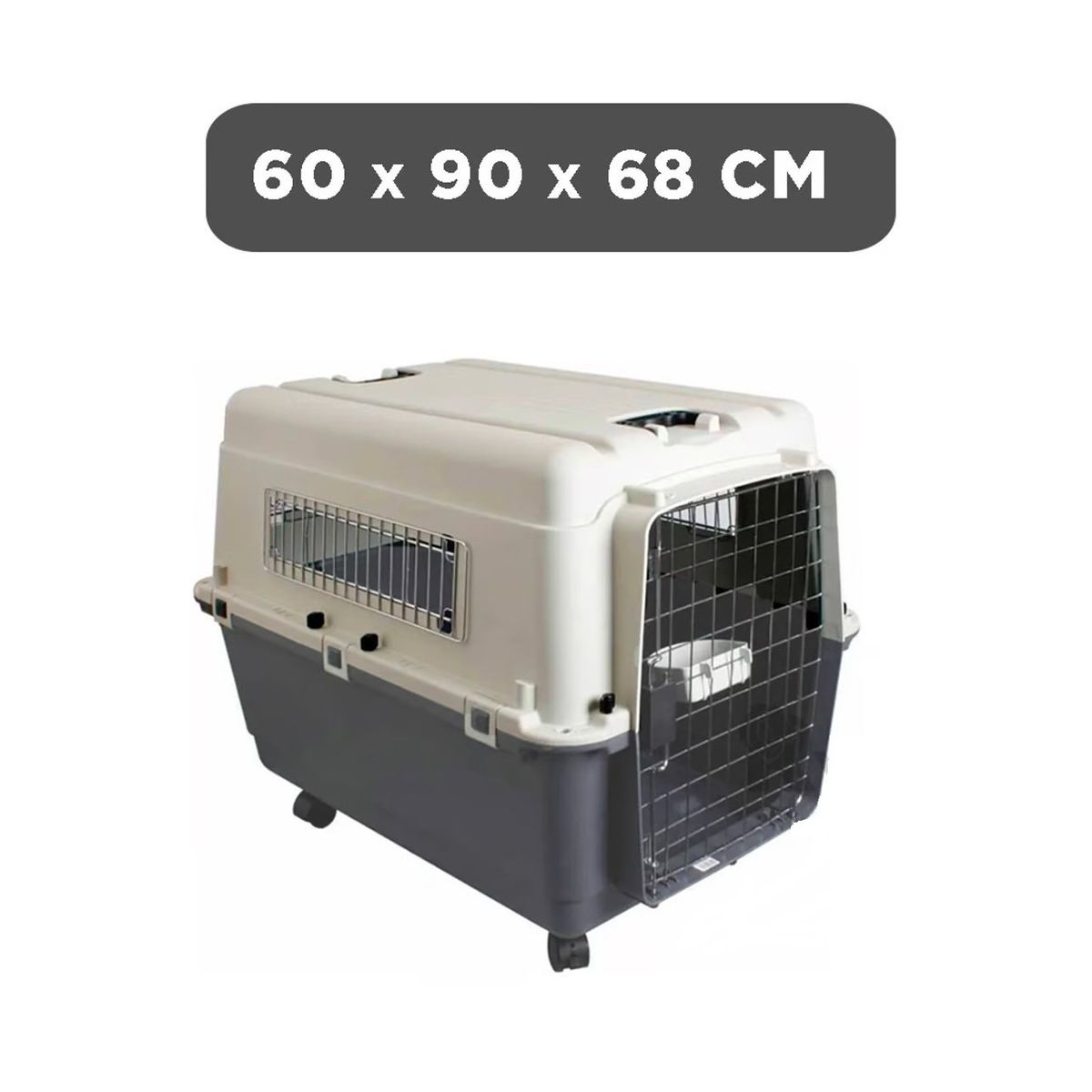OEM - Kennel Transportador Mascota L90 FIBRA  AVION