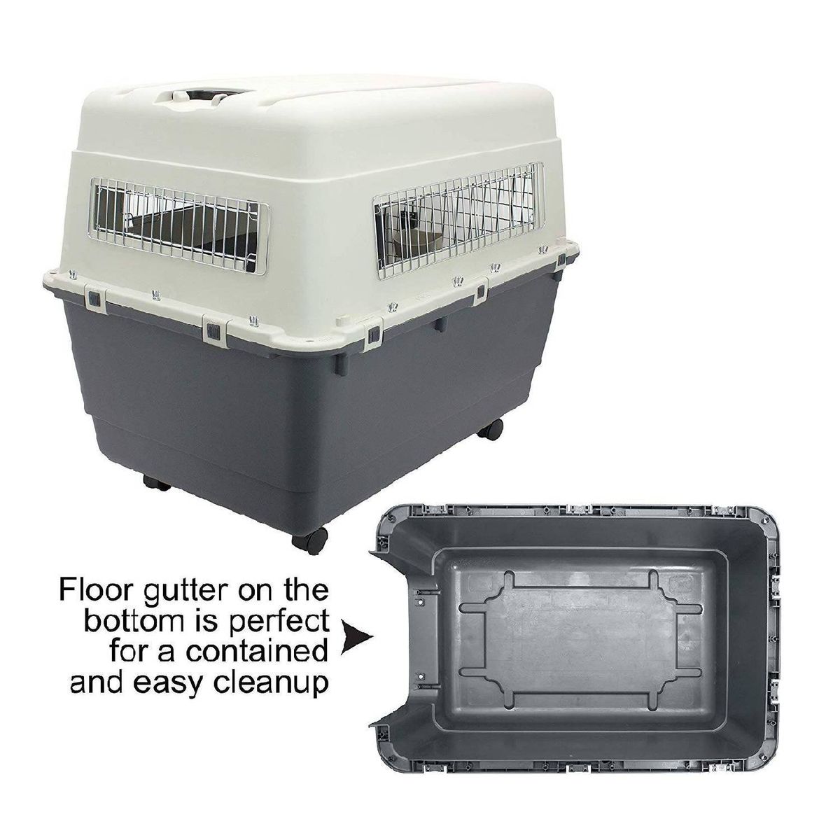 OEM - Kennel Transportador Mascota L90 FIBRA  AVION