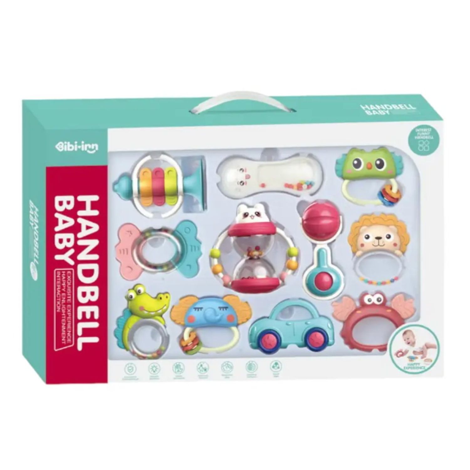 Set de Sonajas Sensoriales para Bebés GENERICO