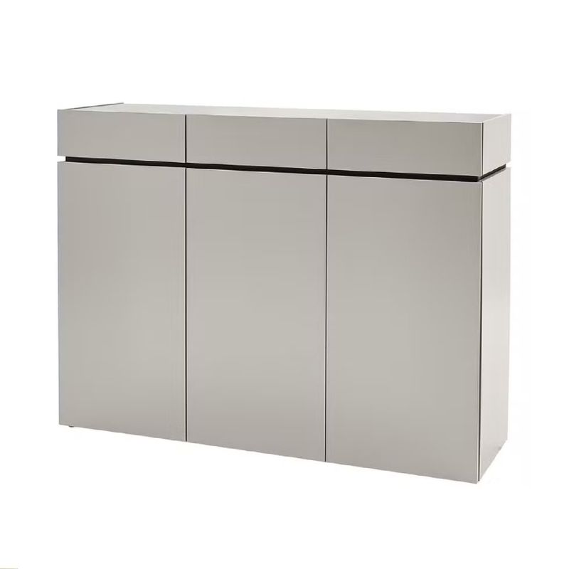 GENERICO - Zapatera Moderna Milena 3 Cajones Blanco R&R Muebles