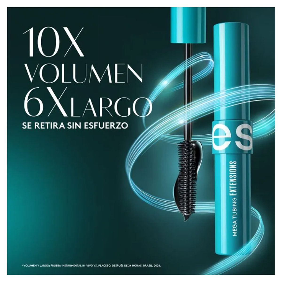 ESIKA - Máscara de pestañas Mega Tubing Extensions Esika - Negro