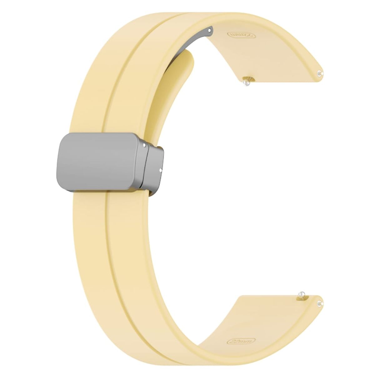 GENERICO - Correa 22mm Para Huawei Watch Gt5 Pro-gt4-gt3 se-gt2 46mm amarillo