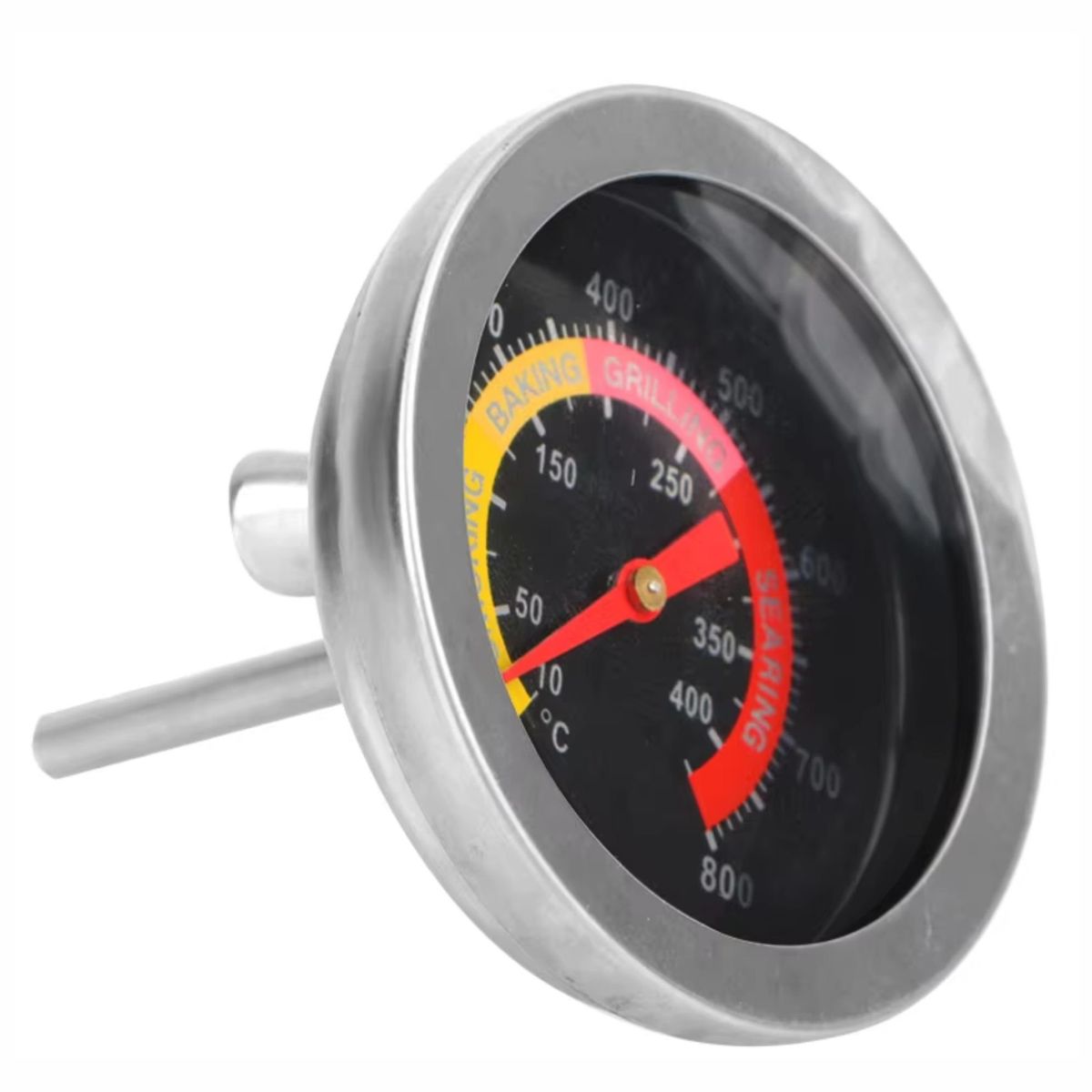 GENERICO - Termómetro Especial Parrillas Caja China Horno Cilindro Varilla 5cm