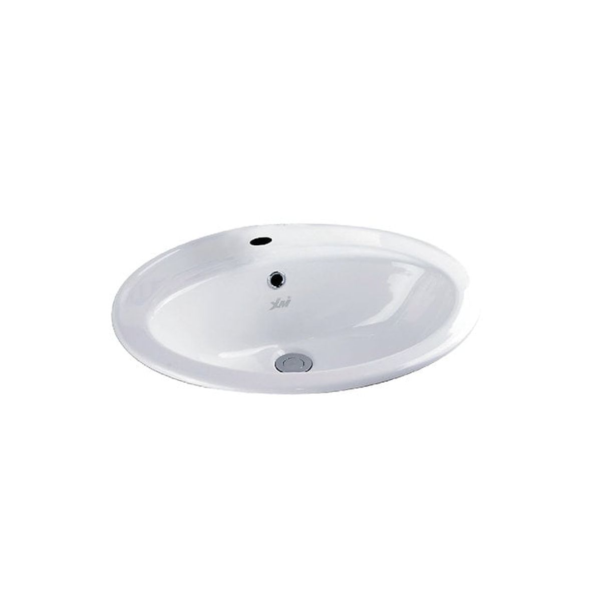 Ovalin de Loza Mod Circular Blanco 56x49x18cm, marca XM - Foto Principal