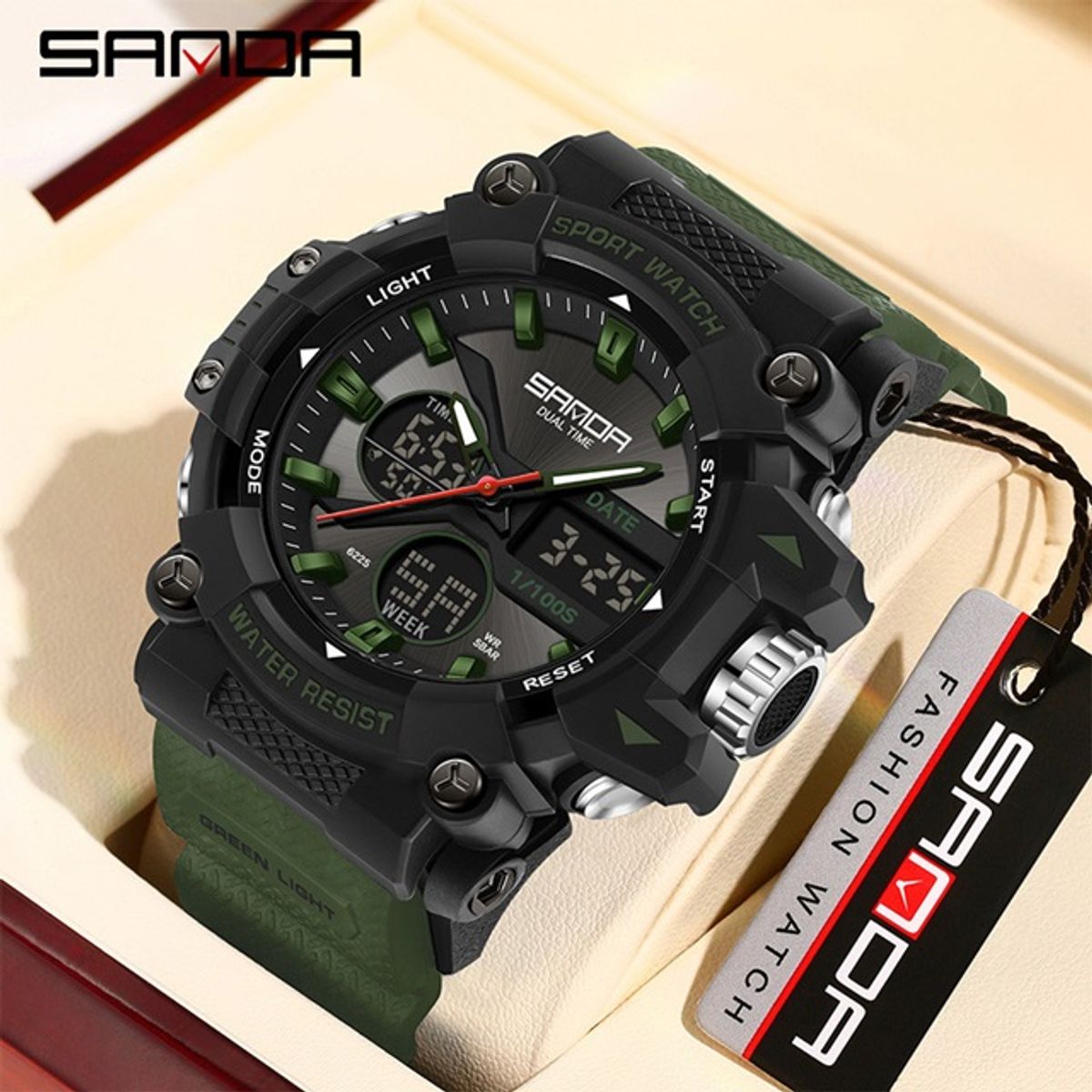 SANDA - RELOJ PARA HOMBRE MARCA SANDA SAN6225