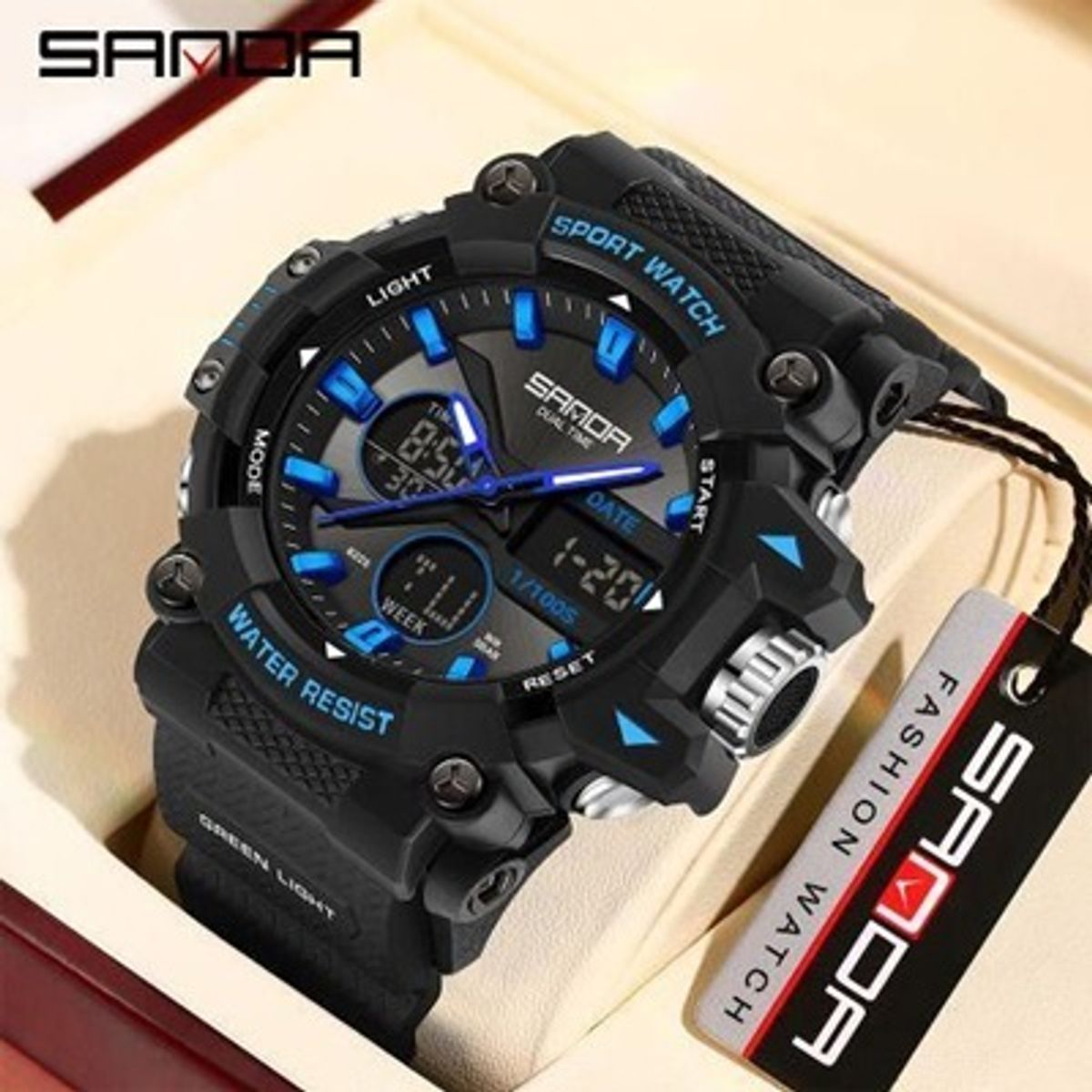 SANDA - RELOJ PARA HOMBRE MARCA SANDA SAN6225