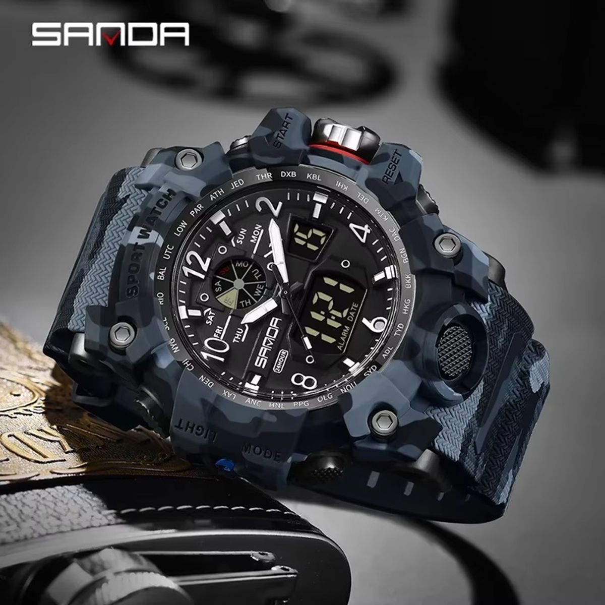 SANDA - RELOJ PARA HOMBRE MARCA SANDA SAN3358