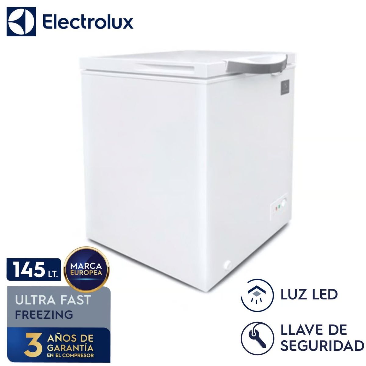 ELECTROLUX - Congeladora Electrolux EFC15A2HPWB 145L Blanco