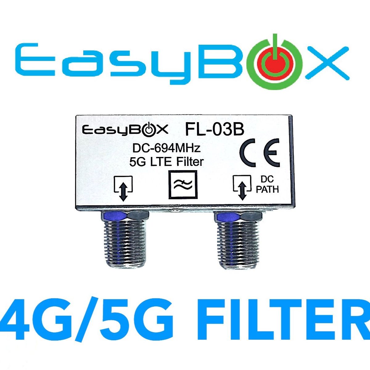 Easy Corp - Filtro 5g - MAS ESTABILIDAD CANALES HD LIBRES