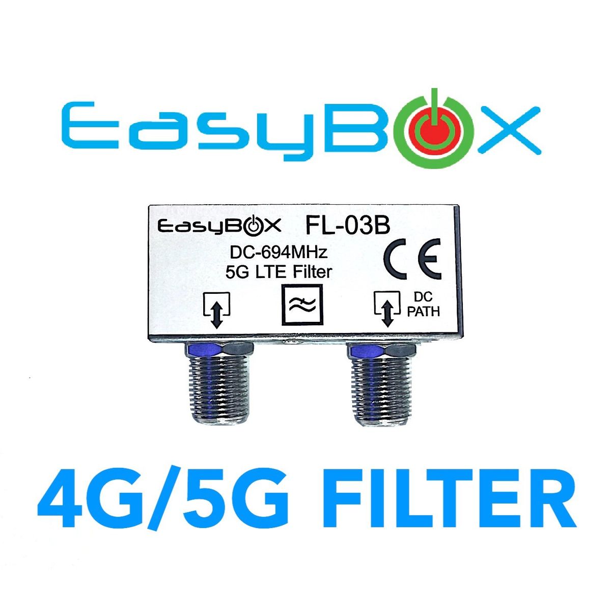 Easy Corp - Filtro 5g - MAS ESTABILIDAD CANALES HD LIBRES