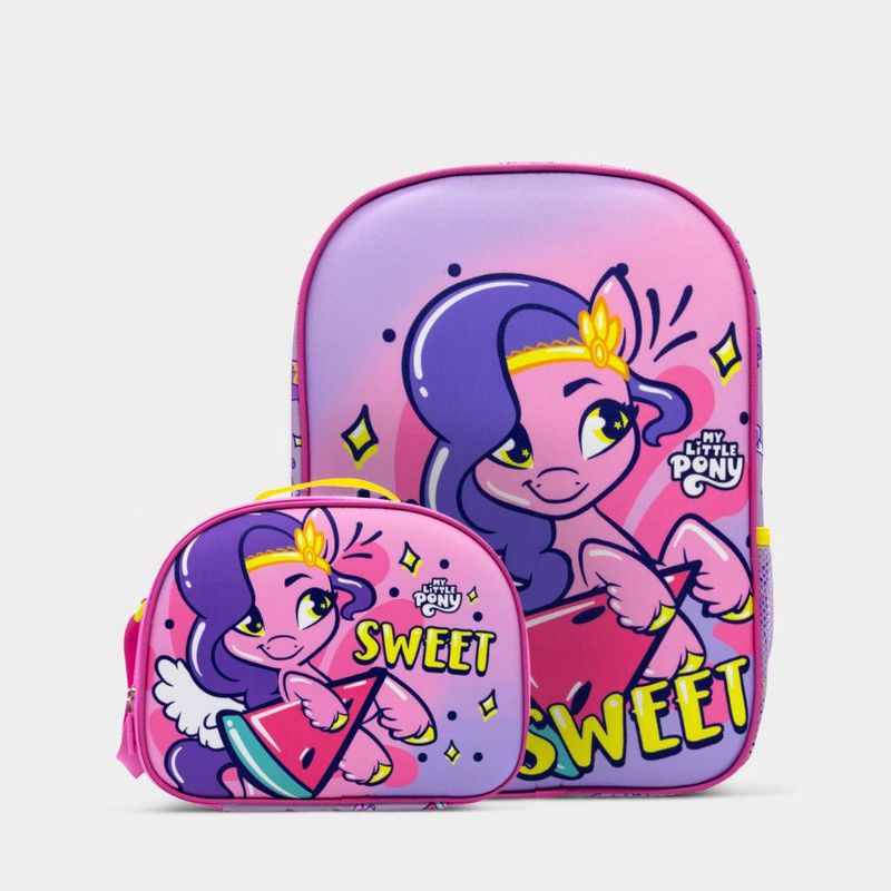 CHILDRENS CLUB - SET 2P MOCHILA ESCOLAR NIÑOS CHILDRENS CLUB 6MLP2130001 MY LITTLE PONY