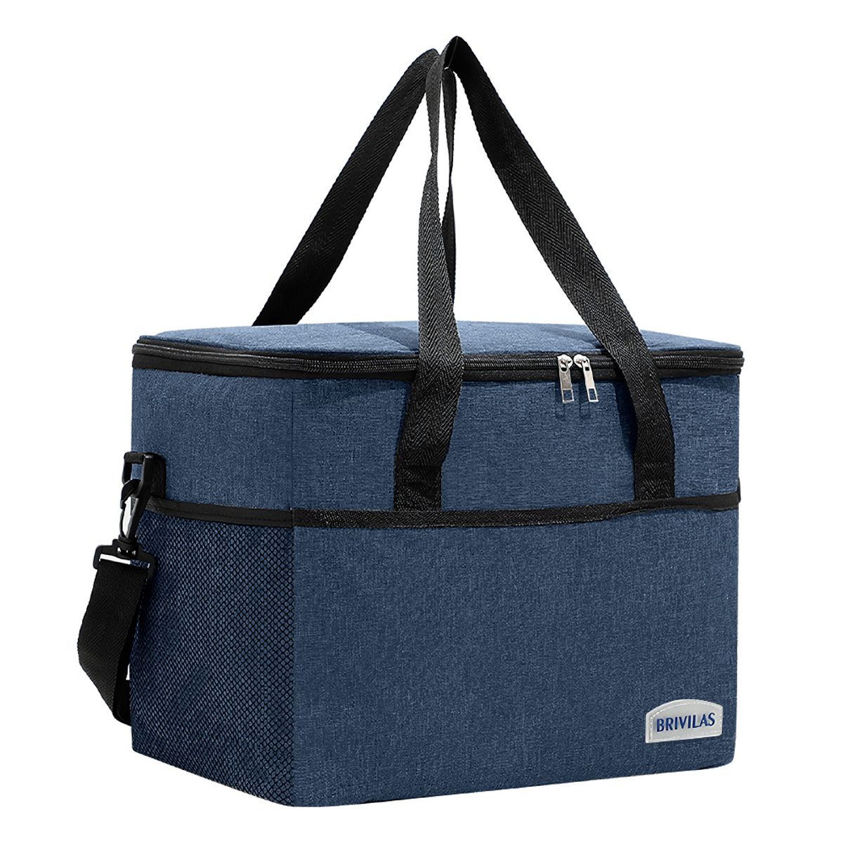 KELLER - Lonchera Térmica para Comida Alimentos con Correa Ajustable Azul R24