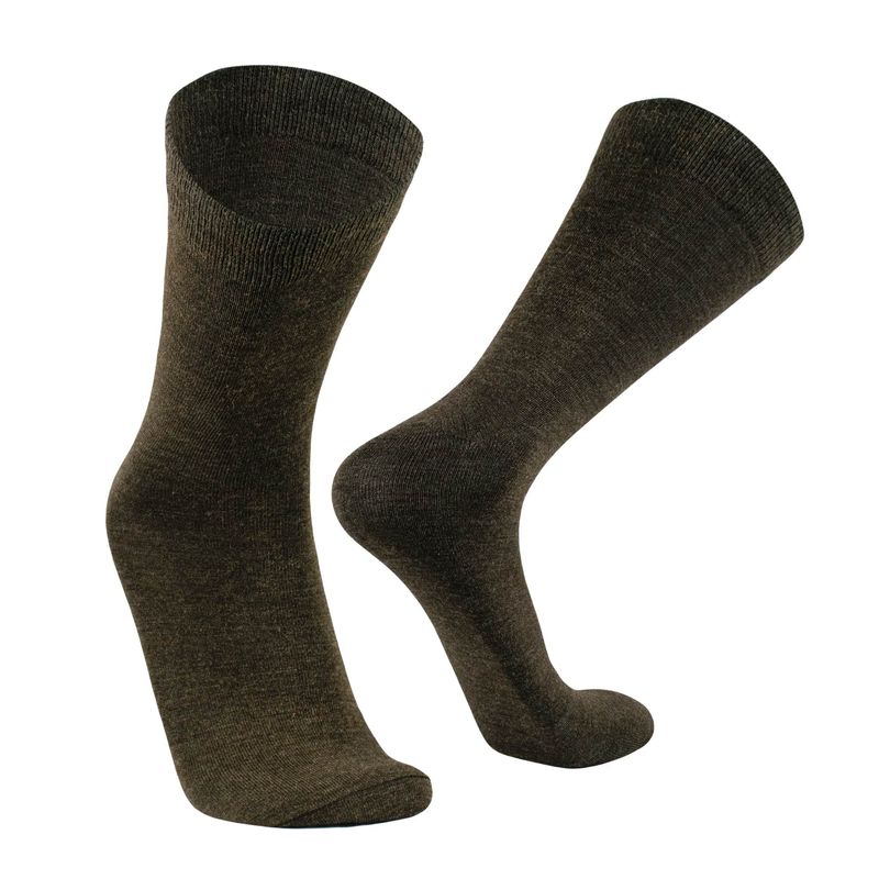 SILVERA NANOTECH - Medias vestir formales de alpaca merino para hombre mujer traje