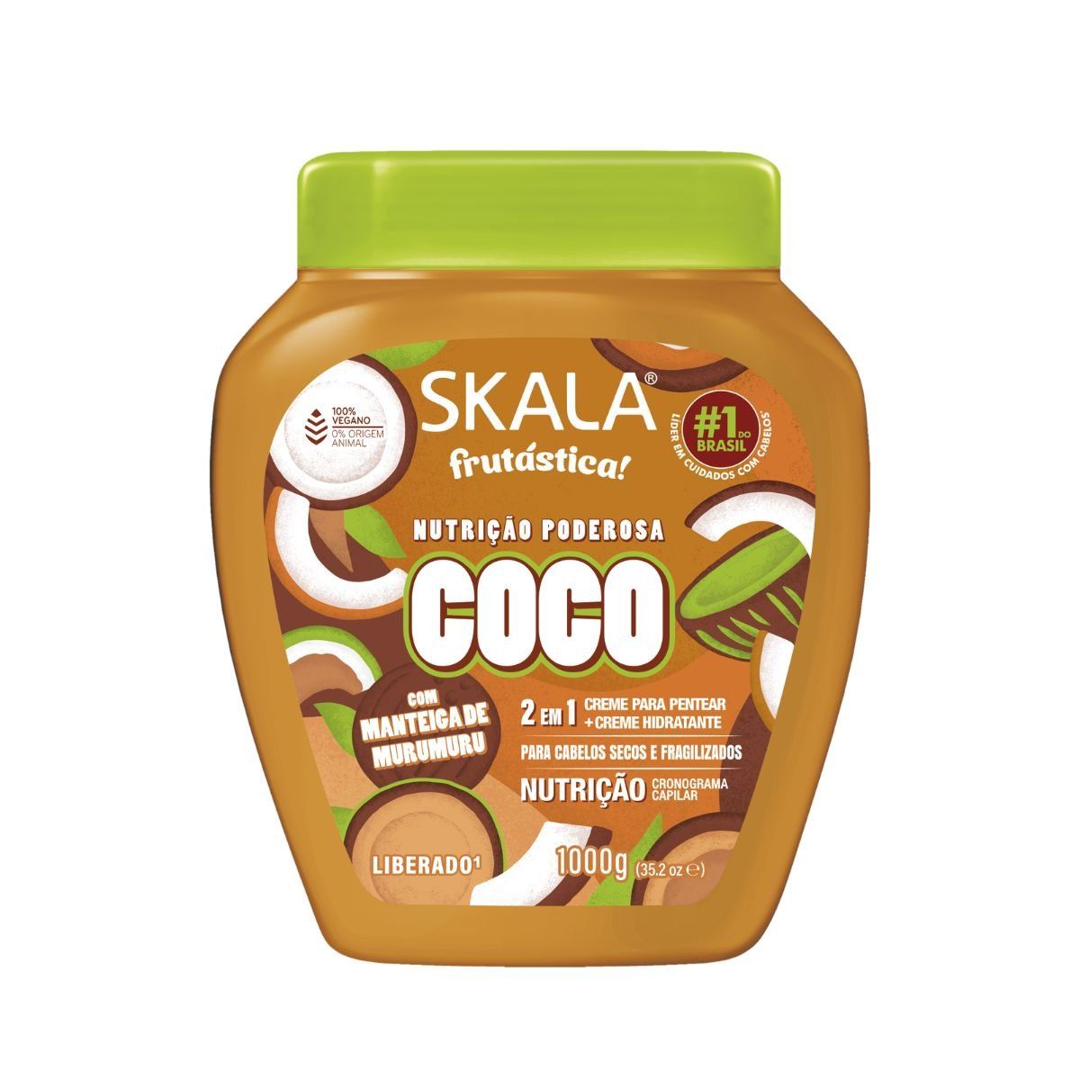 SKALA - Crema Tratamiento Capilar Coco Skala Frutástica 1000g