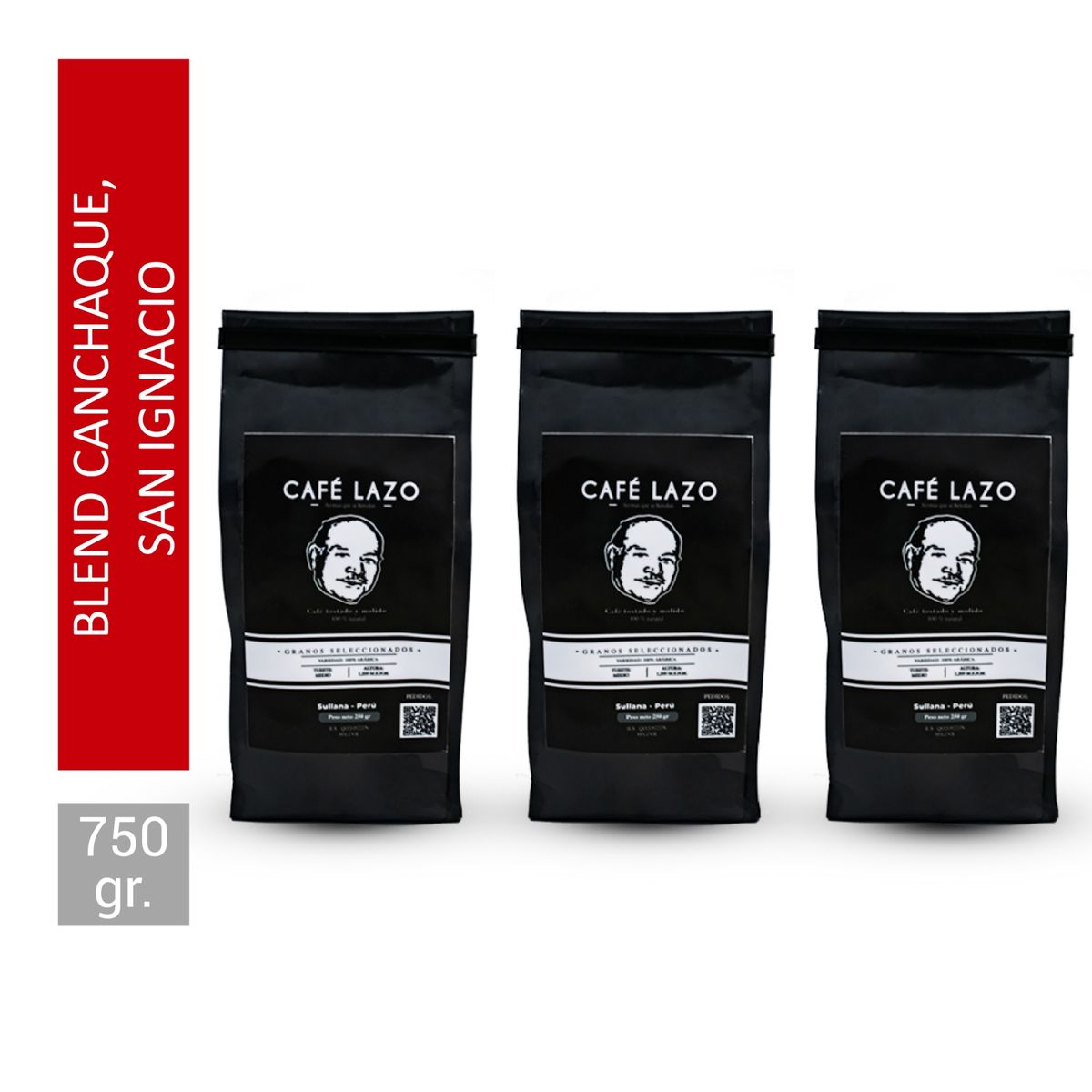 CAFE LAZO - Café tostado y molido 750 gr.