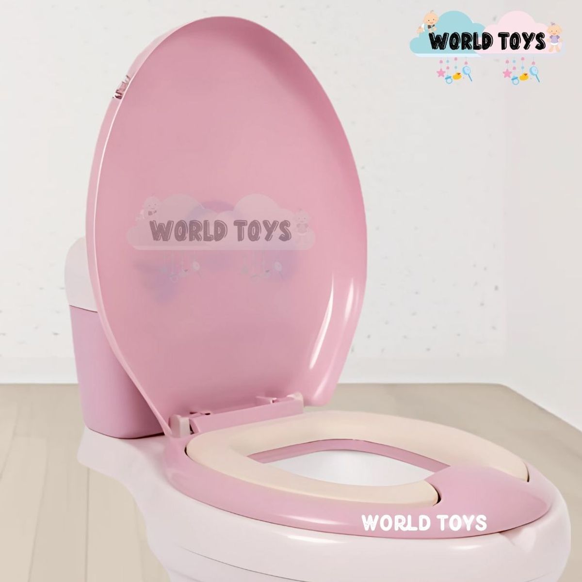 BABY HAPPY - Baño Interactivo para Niños «PUPPY» Pink