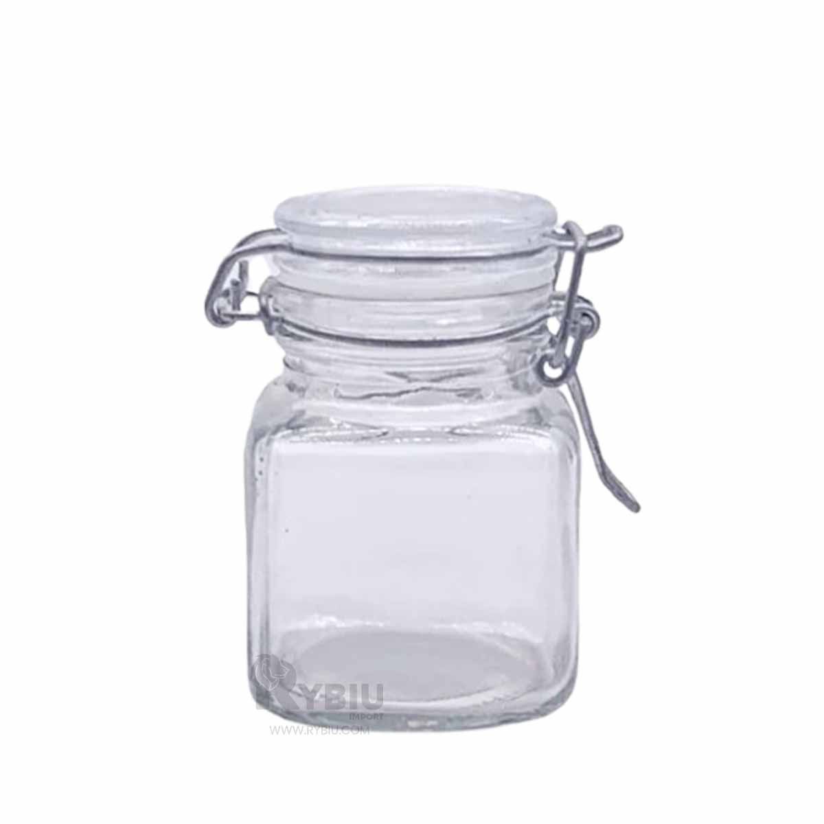 RYBIU IMPORT - Pack3 Frasco con Tapa Resistente de 100 ml Y+Papel de Regalo