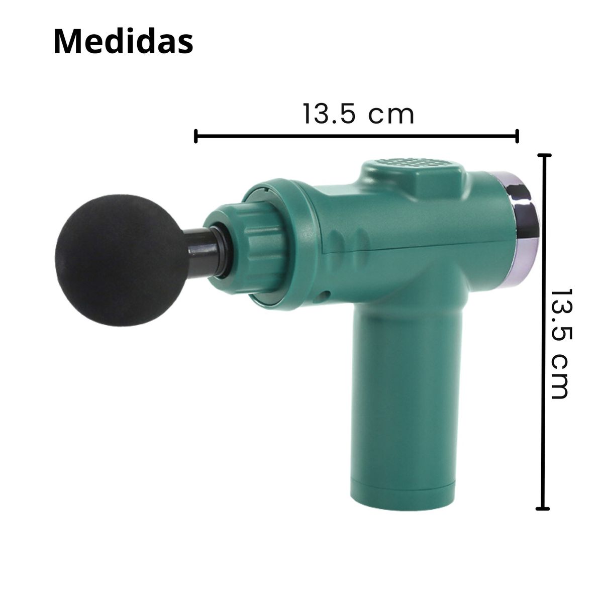 VICTORIA - Masajeador Muscular De Pistola De 20 Velocidades Digital