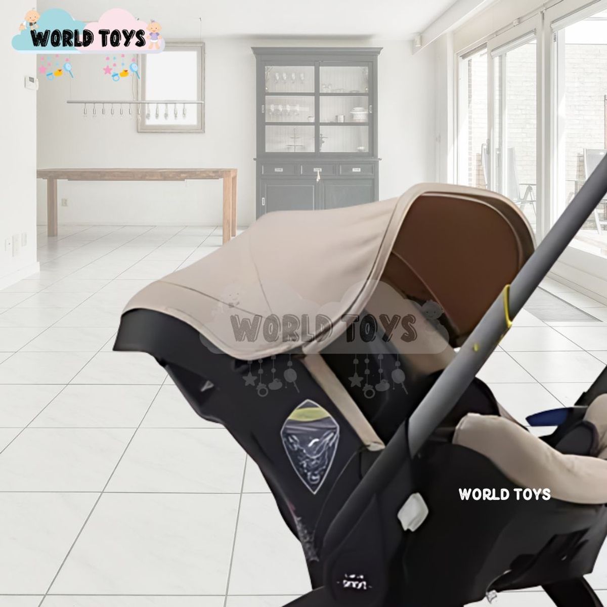 BABY - Coche Paseo «DUNKIN» Beige