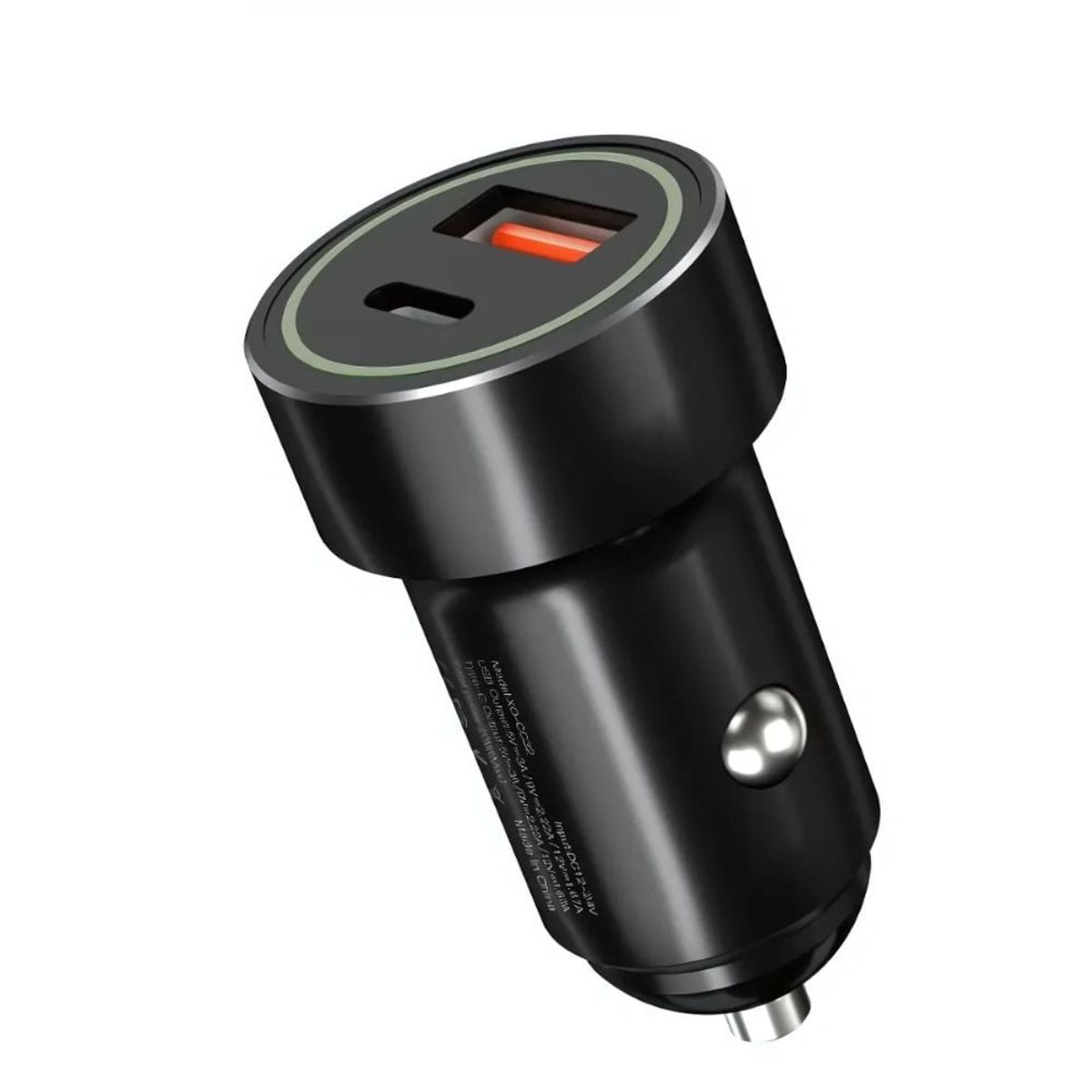 GENERICO - Cargador de Carro XO-CC32 Carga Rapida 20W Negro