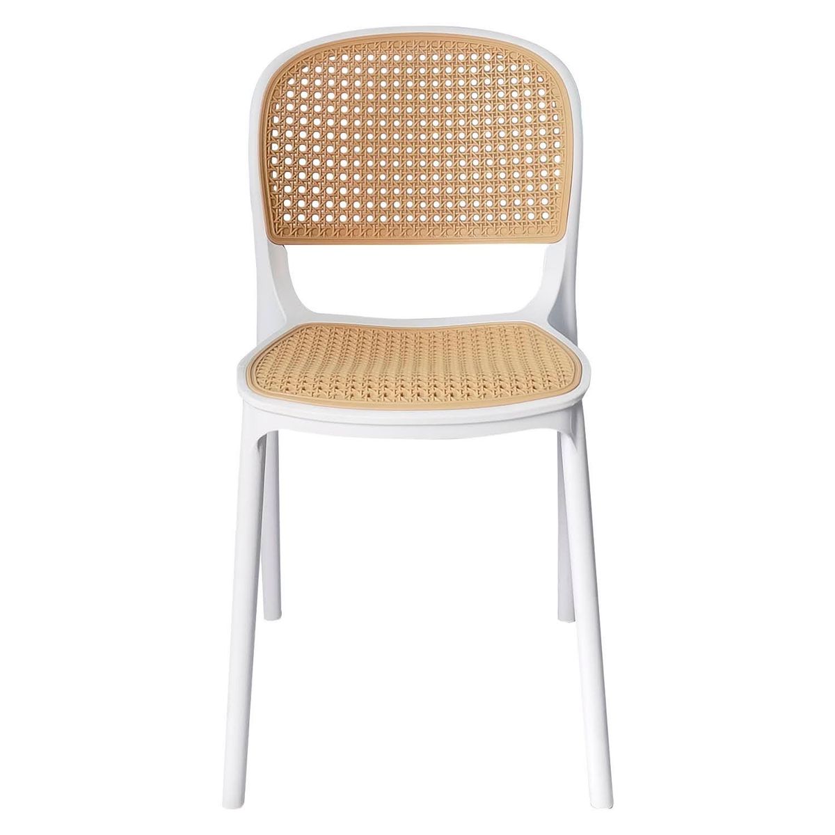 ARKIMUEBLES - Silla de polipropileno modelo Ariana blanco - set x 2 sillas